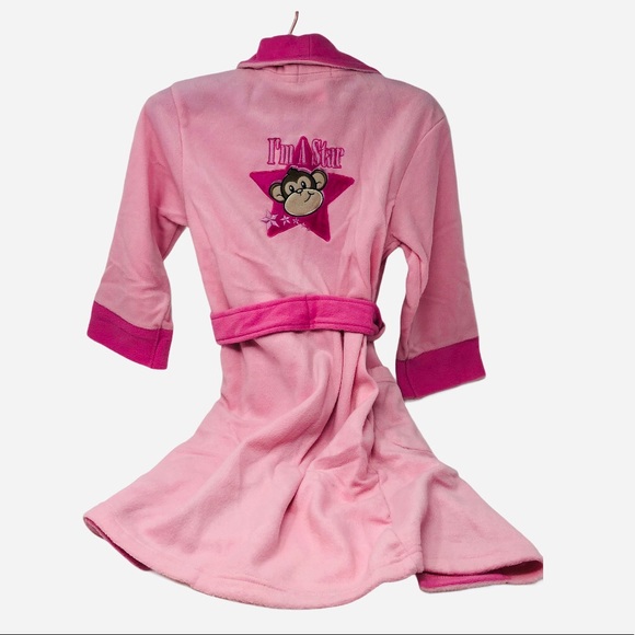 NEW GIRL THING Pink Robe, Slippers & Night Light - Picture 4 of 12